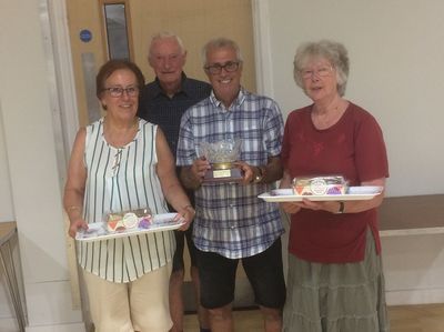 2019 Summer Tea Fours - Winners